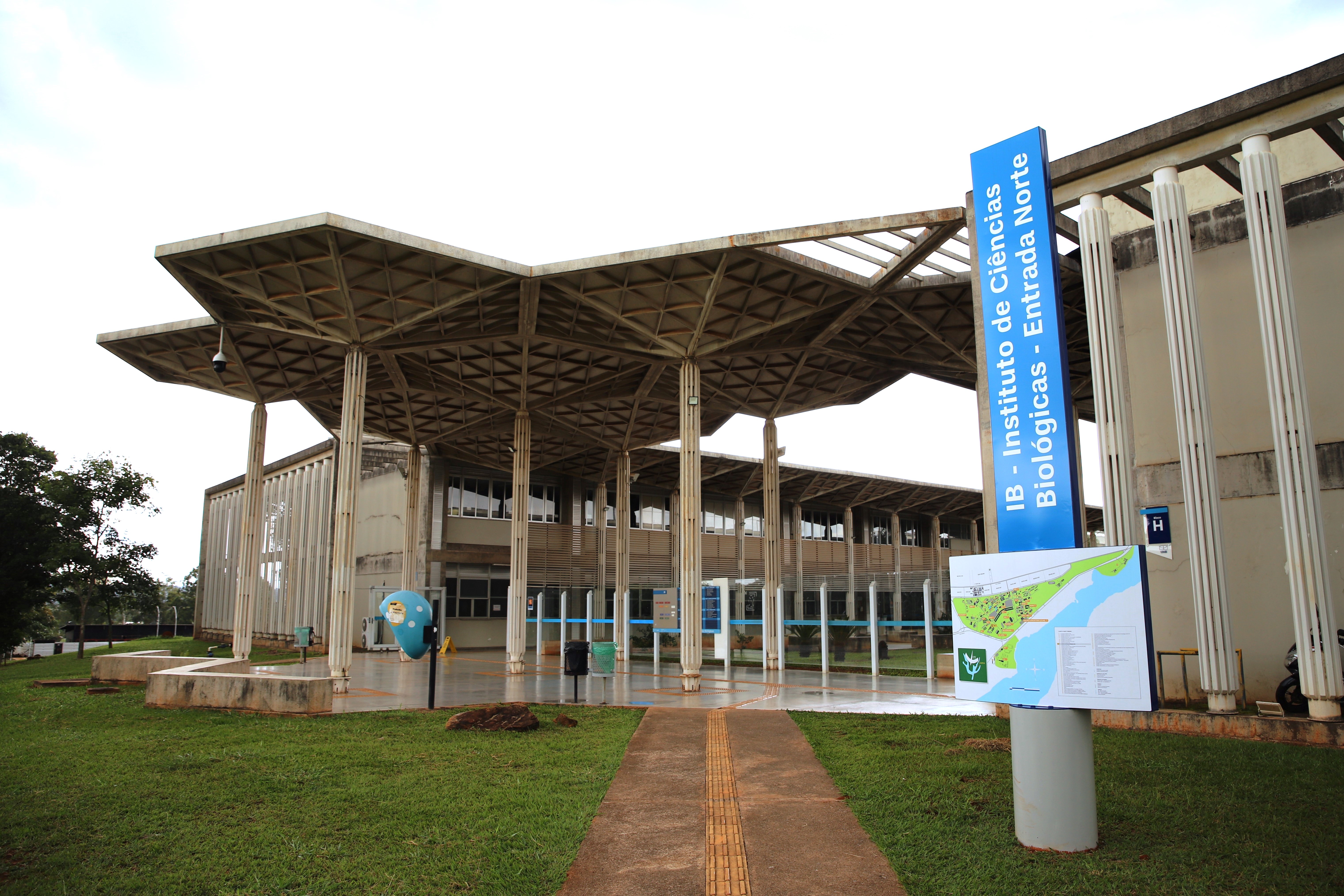 Entrada norte do IB